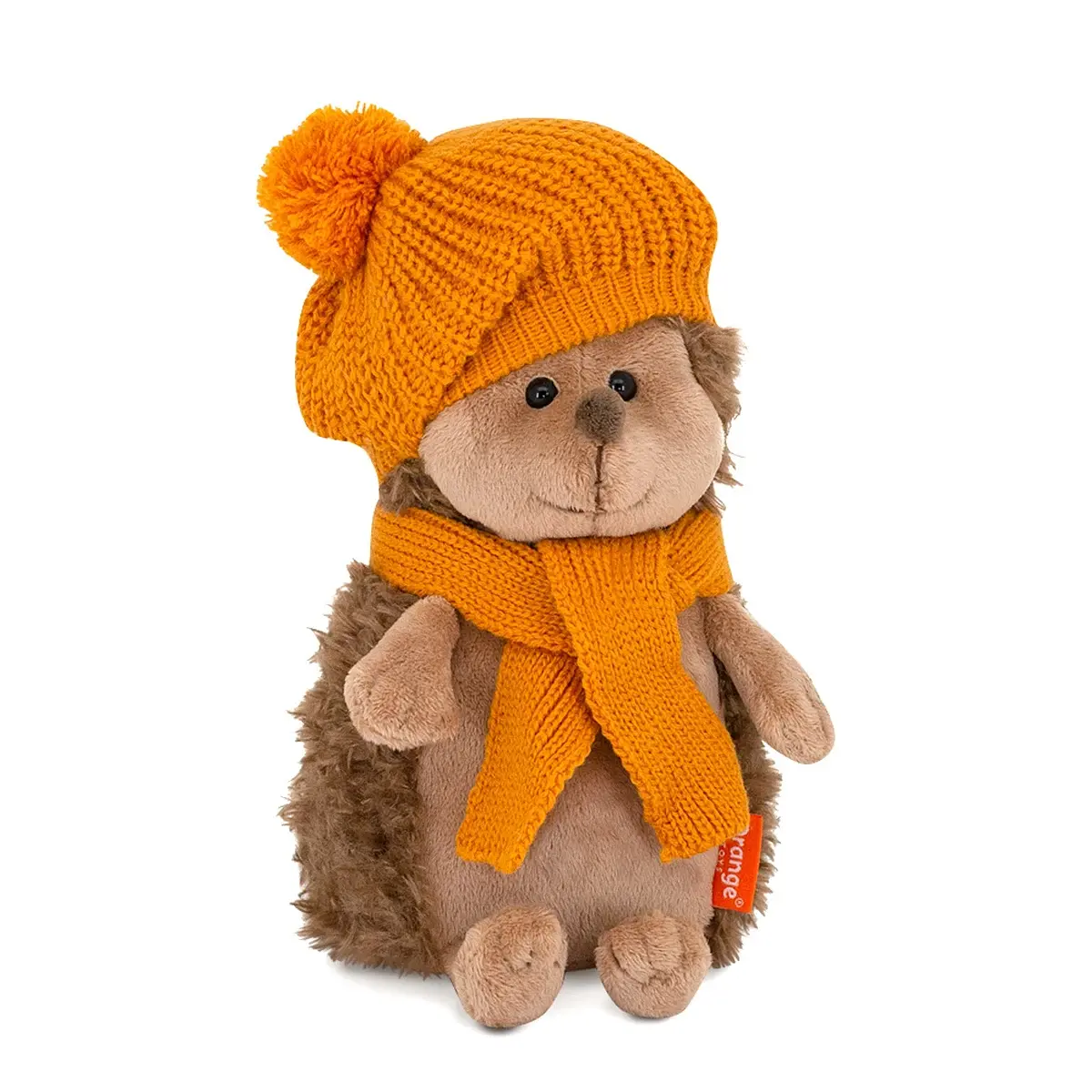Мягкая игрушка Ёжинка Колючка 20 см коричневая Orange Toys для детей девочке мальчику 20 см