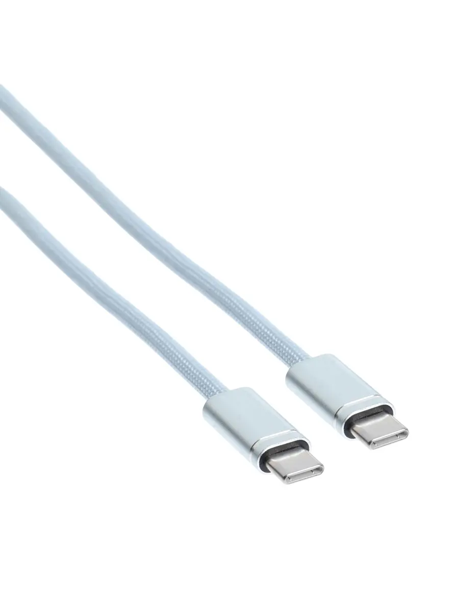 Кабель Type-C-Type-C 3 А 1.8 м TPE голубой GroupPrice