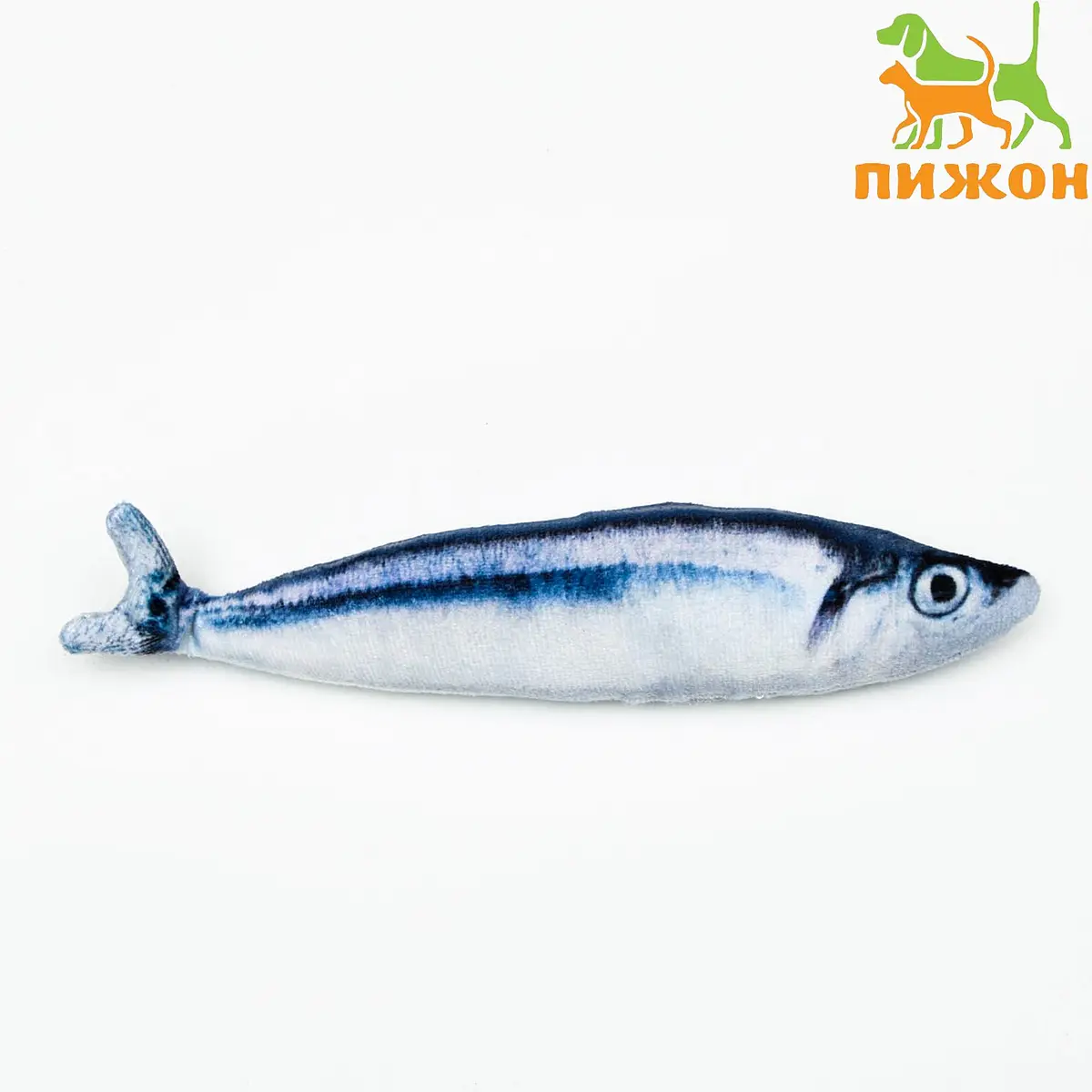 Мягкая игрушка Пижон Рыба моей мечты с мятой для кошек с мятой 20 см