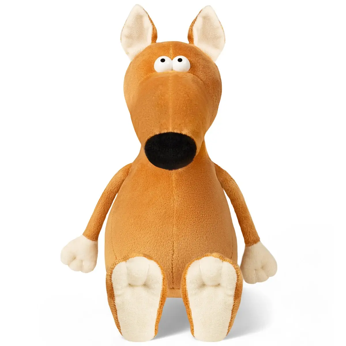Мягкая игрушка Лис Луис 25 см оранжевый MaxiToys для детей от 3 лет унисекс