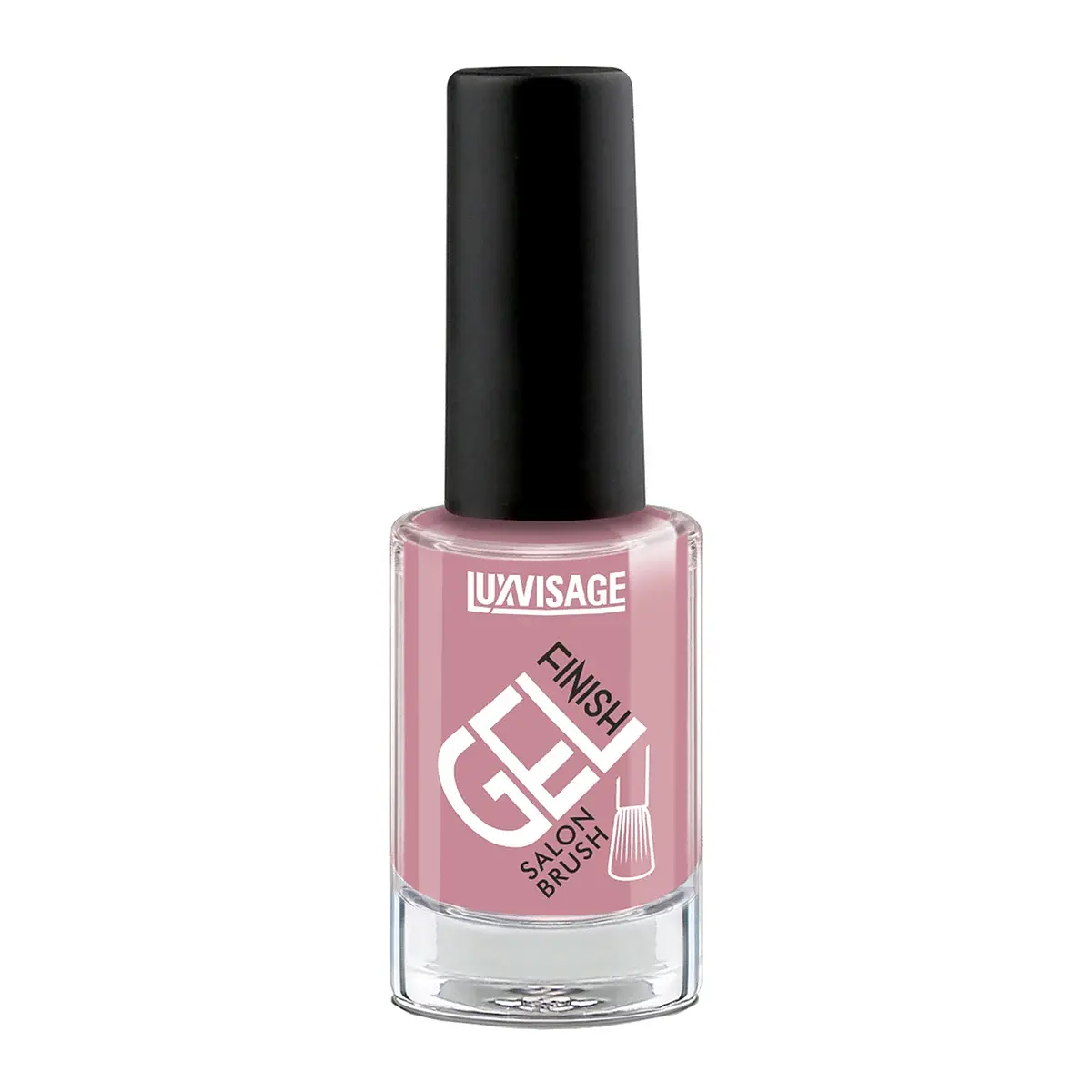 Лак для ногтей LUXVISAGE GEL finish 37 Серо-лиловый GEL finish 37 серо-лиловый для дизайна ногтей