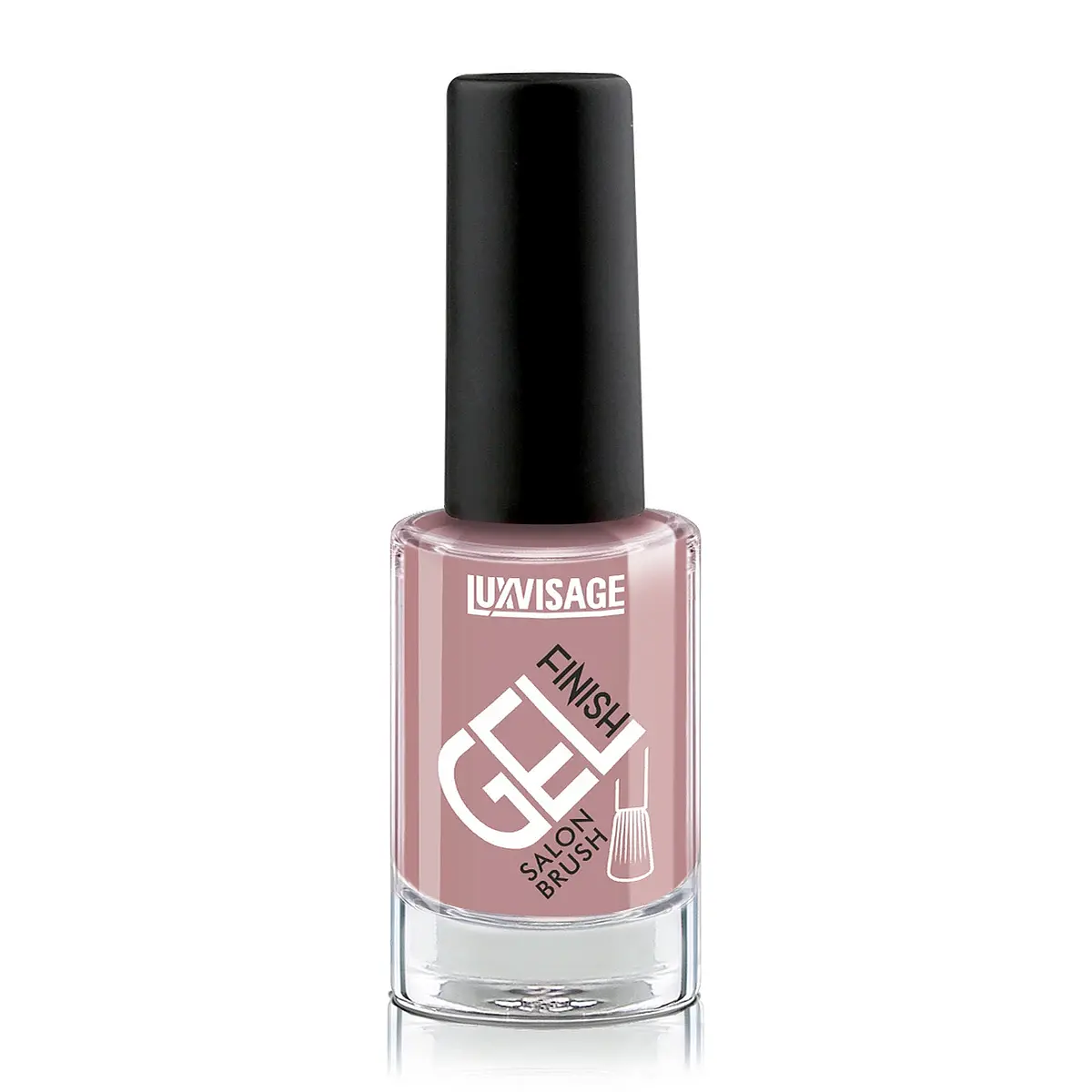 Лак для ногтей LUXVISAGE GEL finish 16 Бежево-коричневый