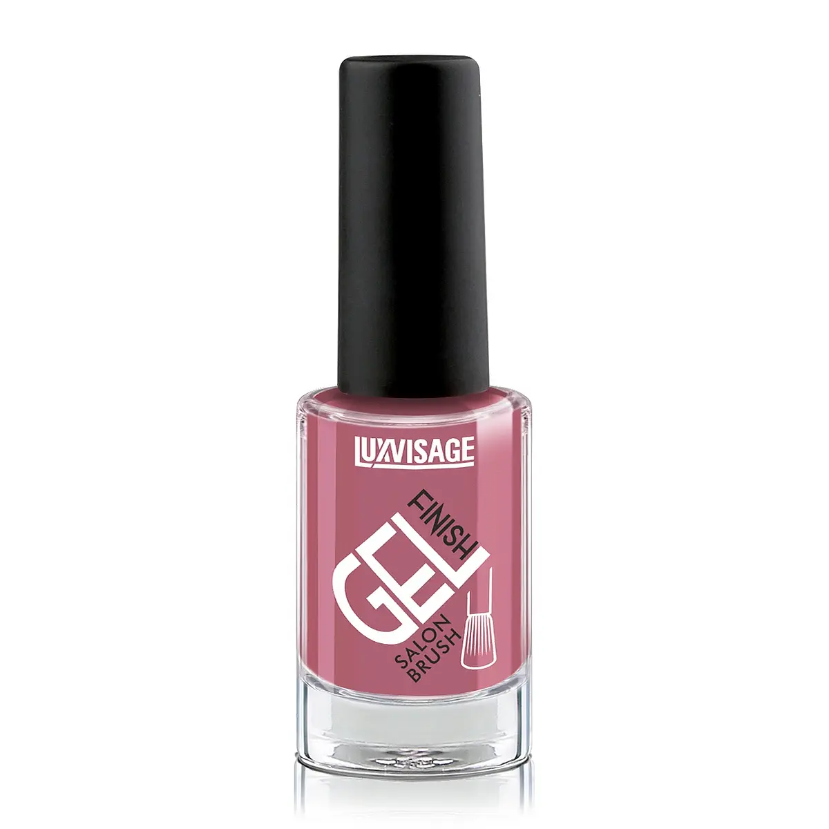 Лак для ногтей LUXVISAGE GEL finish 15 Светлый пепельно-розовый
