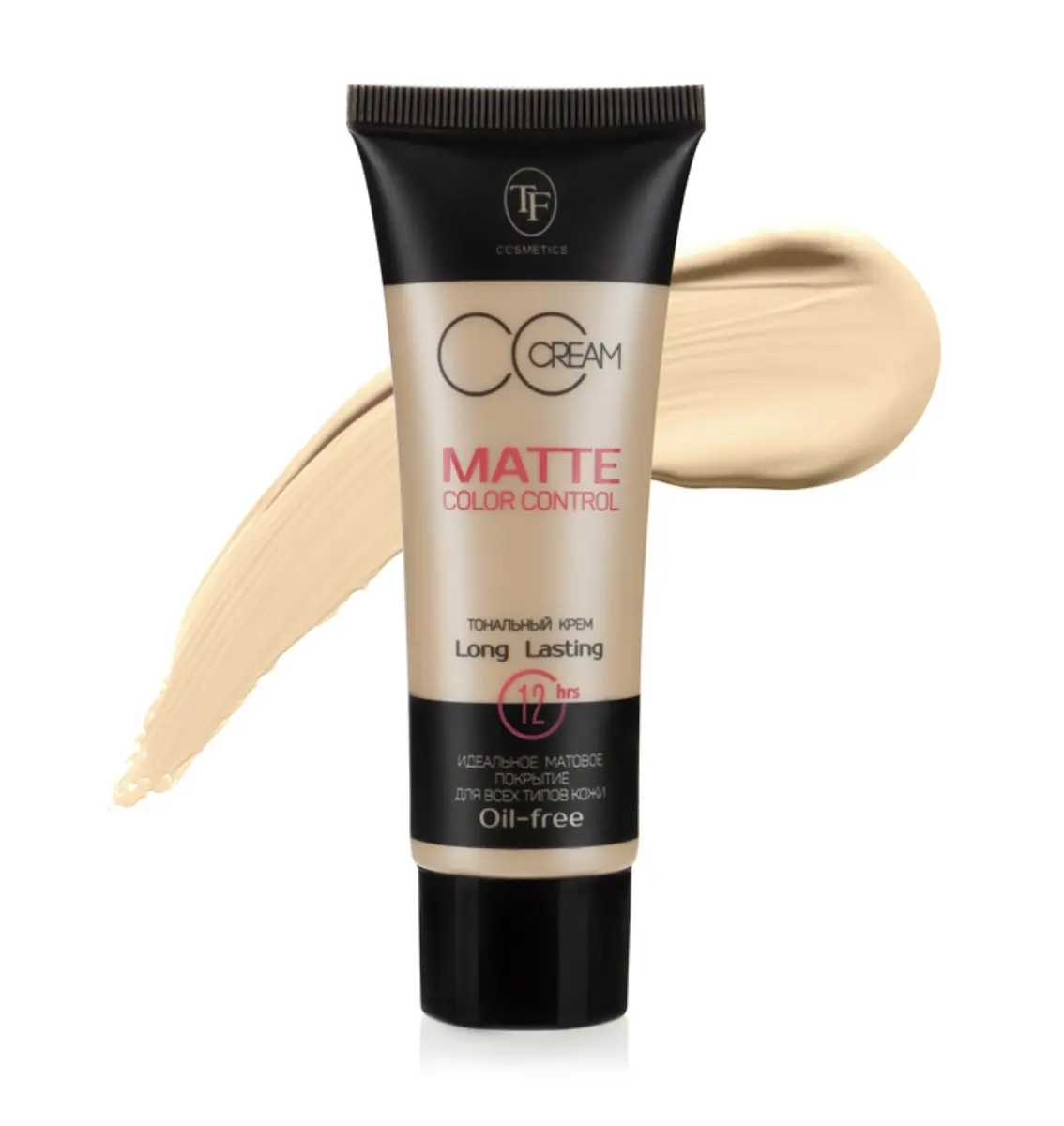 Тональный крем TF COSMETICS MATTE COLOR CONTROL золотисто-бежевый 30 мл стойкий матовый 12ч тон 905 золотисто-бежевый