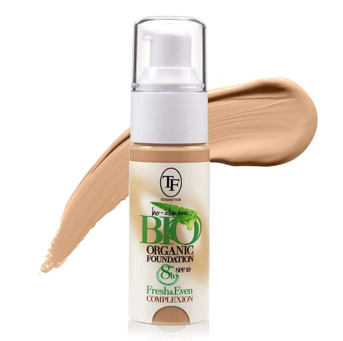 Тональный крем TF COSMETICS BIO ORGANIC Foundation SPF10 тон 05 золотой песок 30 мл увлажняющий SPF10 тон 05 золотой песок 30 мл