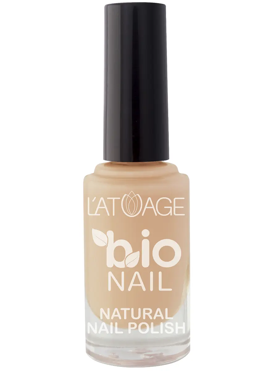 Лак для ногтей L'atuage BIO NAIL тон 803 бежевый