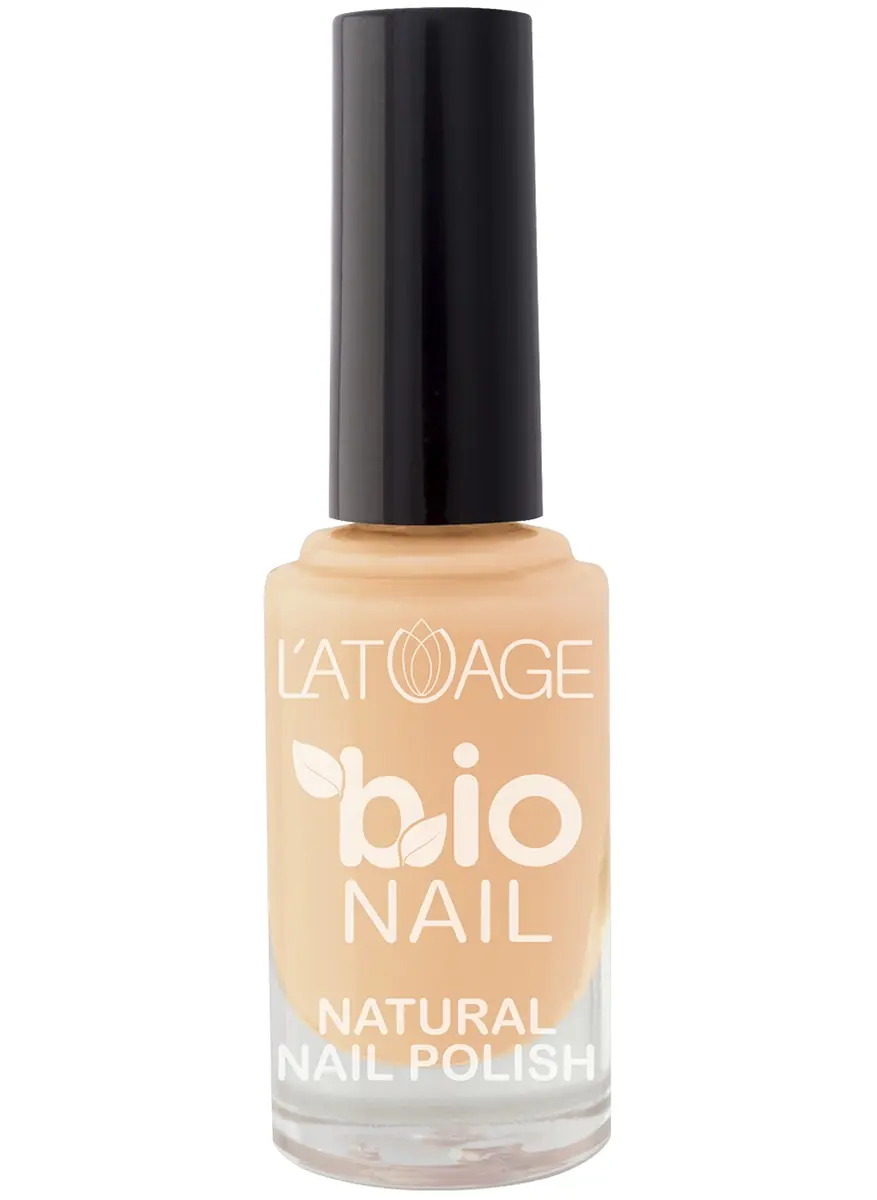Лак для ногтей L'atuage BIO NAIL тон 802 бежевый