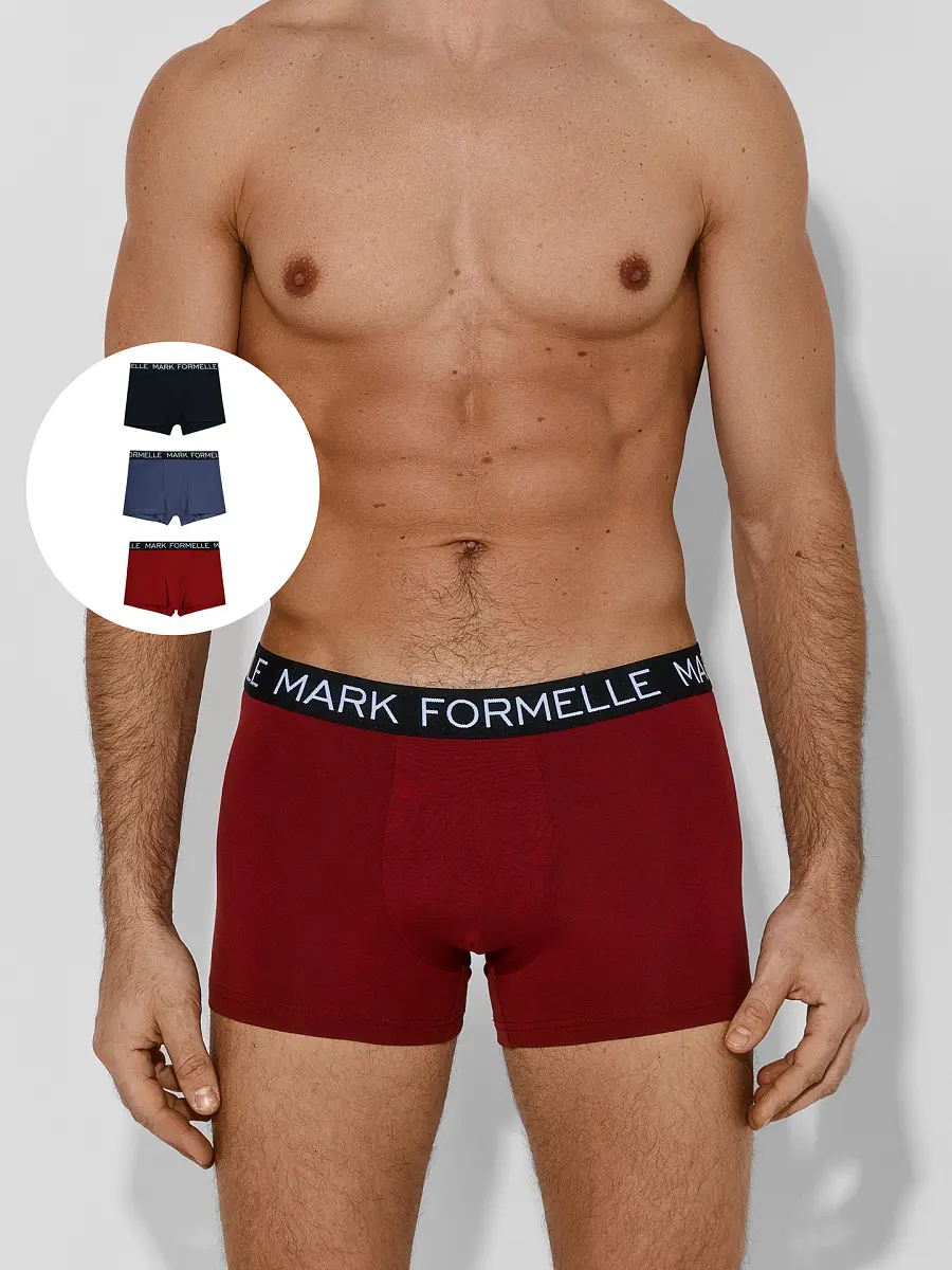 Трусы мужские боксеры Mark Formelle тёмные