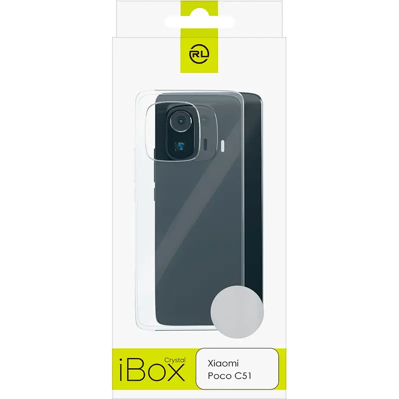 Чехол-накладка Red Line iBox Crystal для Xiaomi Poco C51 прозрачный прозрачный для Xiaomi Poco C51