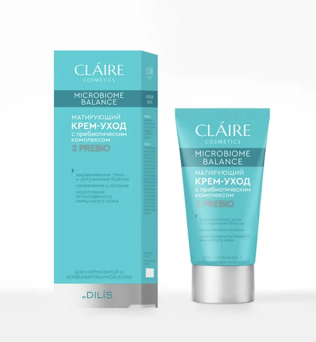 Крем Claire Cosmetics матирующий для нормальной и комбинированной кожи 50 мл