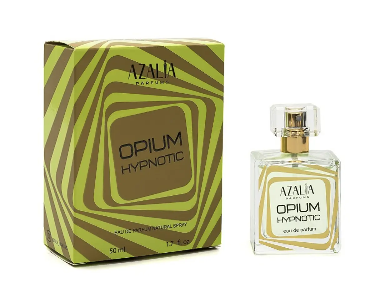 Парфюмерная вода Azalia Opium Hypnotic Green 50 мл Азалия свежий цитрусово-древесный 50 мл