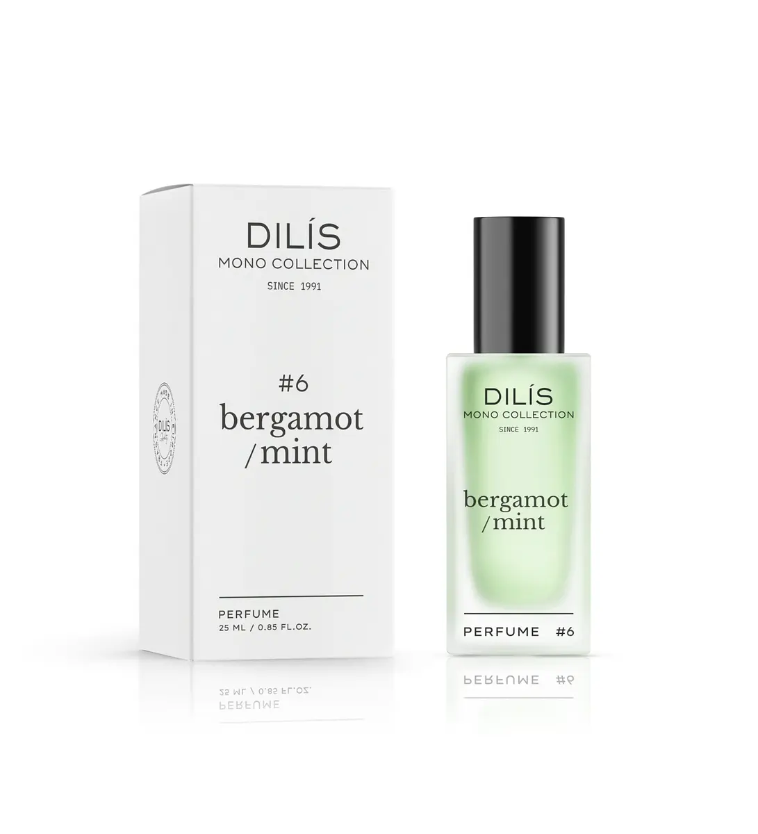 Духи Dilis Collection MONO BERGAMOT - MINT 25 мл бергамот мята 25 мл