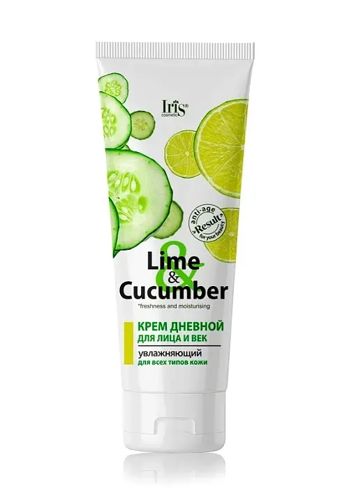 Крем IRIS Cosmetic Lime&Cucumber дневной увлажняющий 75 мл дневной увлажняющий 75 мл для всех типов кожи