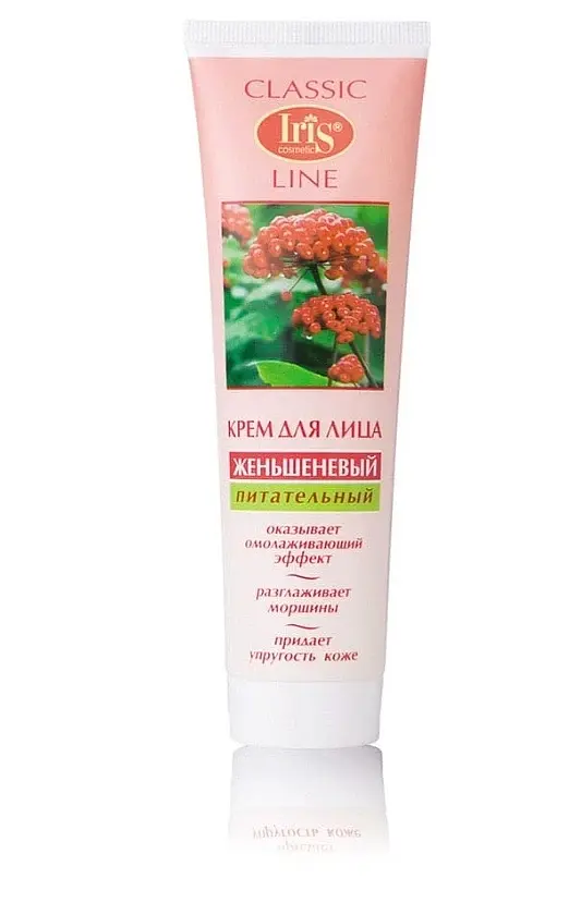 Крем IRIS Classic Line питательный женьшеневый 100 мл IRIS Cosmetic питательный женьшеневый 100 мл для любого типа кожи