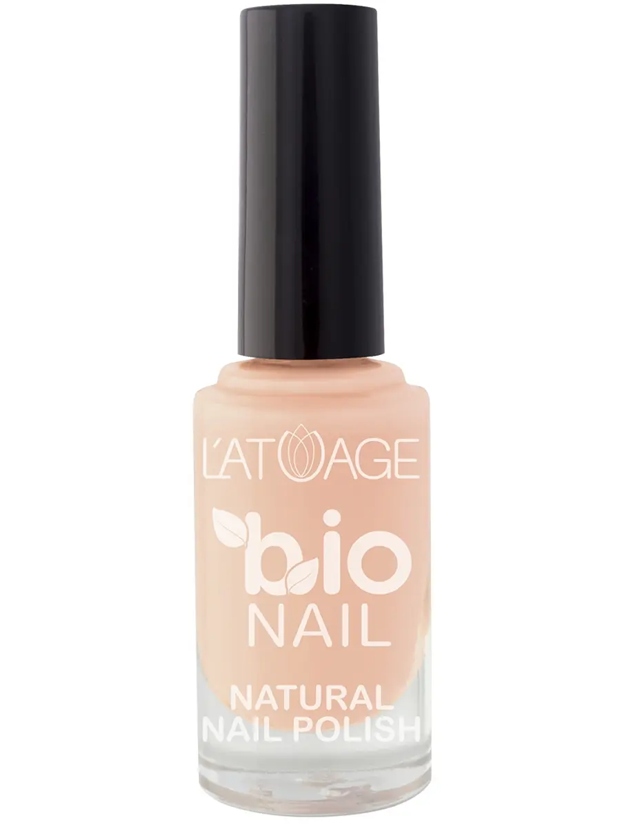 Лак для ногтей L'atuage BIO NAIL тон 801 бежевый