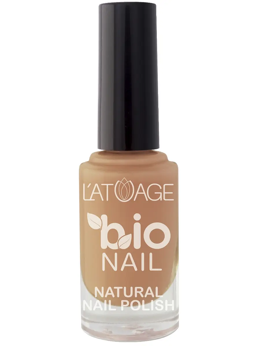 Лак для ногтей L'atuage BIO NAIL тон 806 бежевый