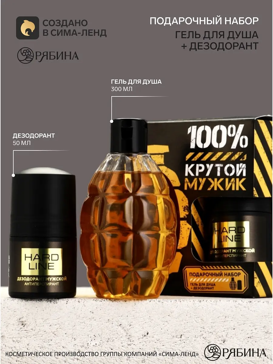Подарочный набор Чистое счастье Крутой мужик