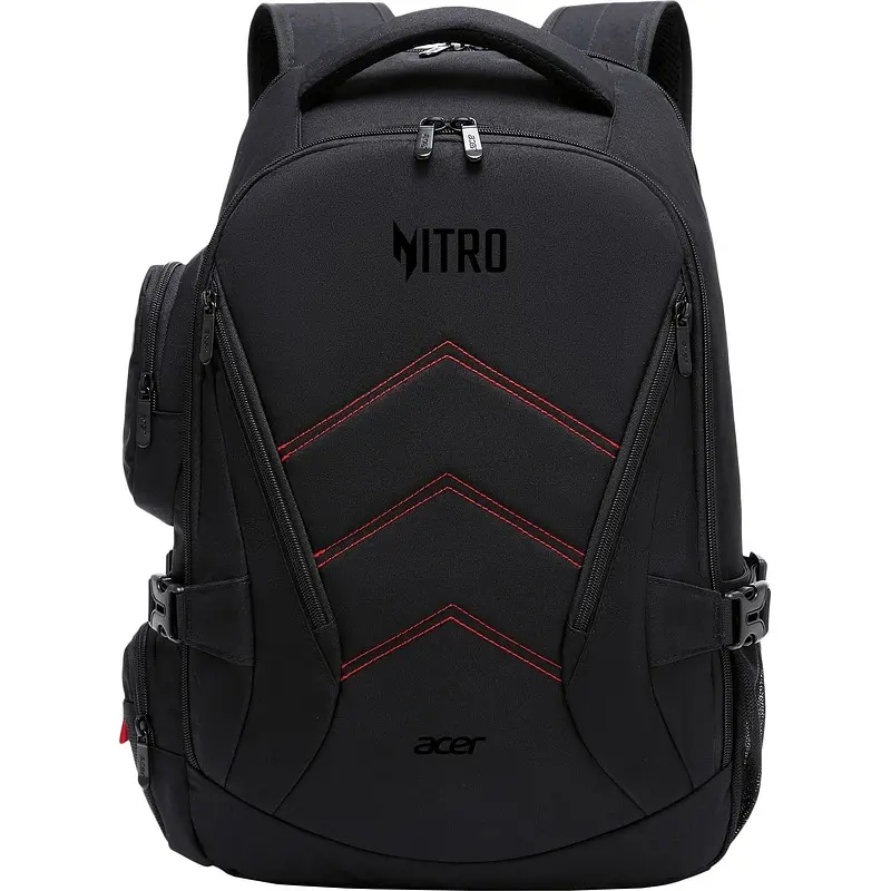 Рюкзак Acer Nitro OBG313 из полиэстера чёрный полиэстер для ноутбука 15.6 чёрный