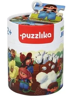 Пазлы Puzzlika Делаем джинсы 25 деталей для девочек для детей от 2 лет мультицвет