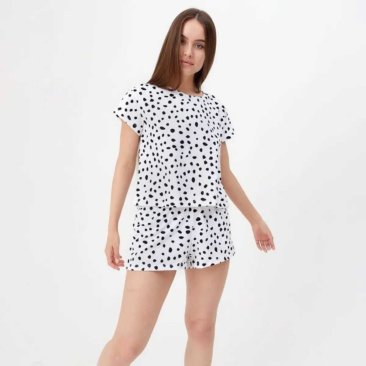 Пижама женская KAFTAN Summer хлопковая белая
