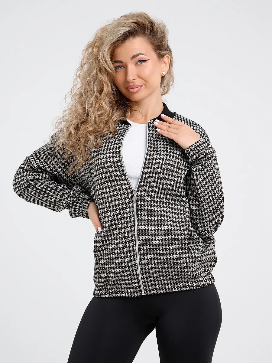 Толстовка Nesaden Style жаккардовая бежевая