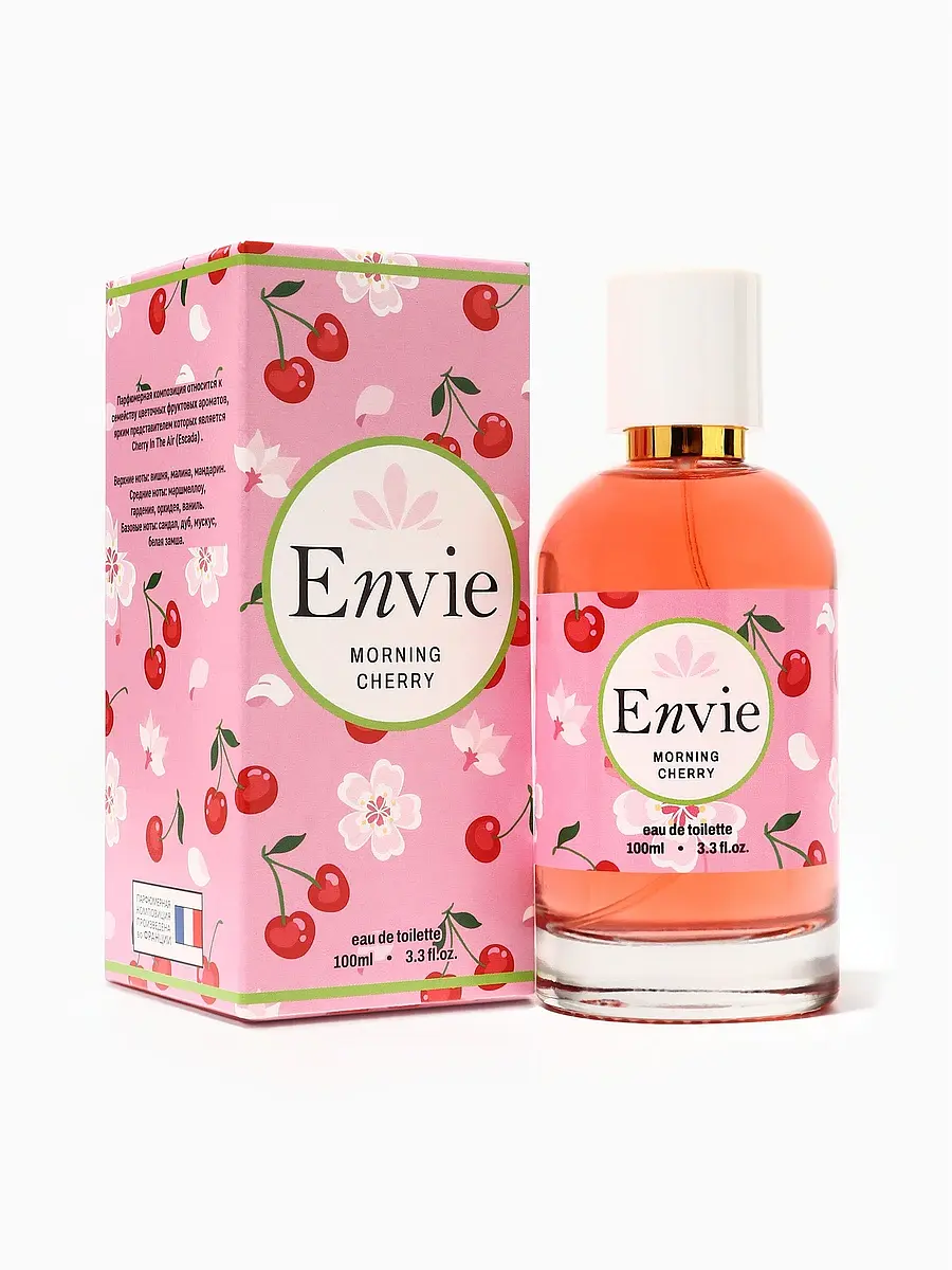 Туалетная вода Дельта Envie Morning Cherry с вишневым ароматом 100 мл