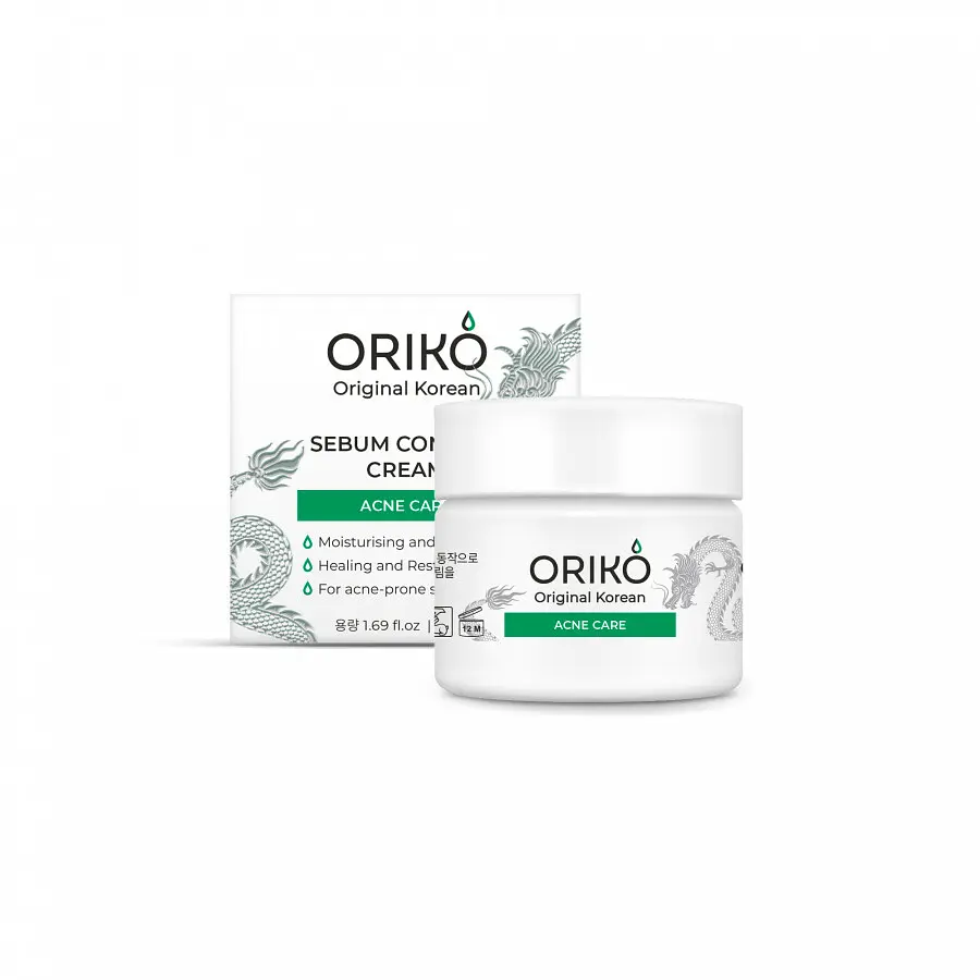 Крем ORIKO Sebum Control увлажняющий для проблемной кожи 50 мл увлажняющий с кислотами 50 мл для проблемной кожи
