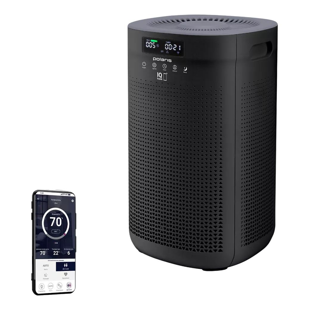 Очиститель воздуха Polaris PPA 4050 WI-FI IQ Home 5055539174895