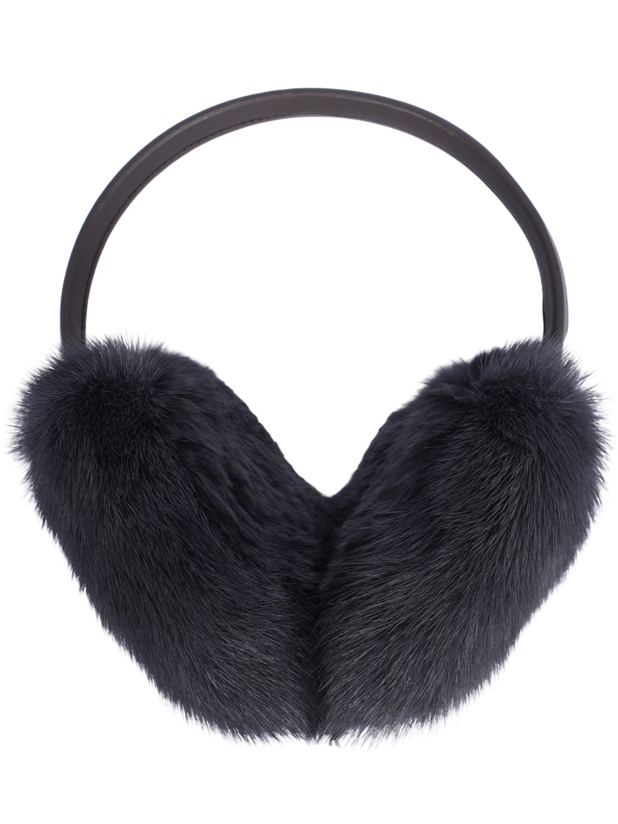 Наушники из меха кролика YVES SALOMON 26W25WAA303XXAGVI A9015