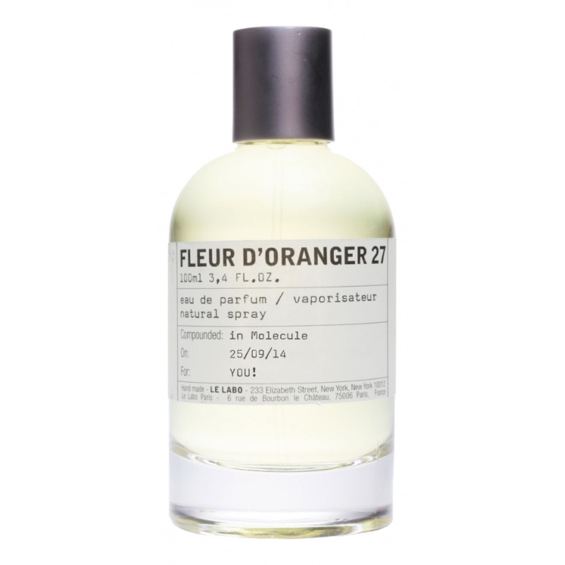 Fleur d’Oranger 27 Le Labo