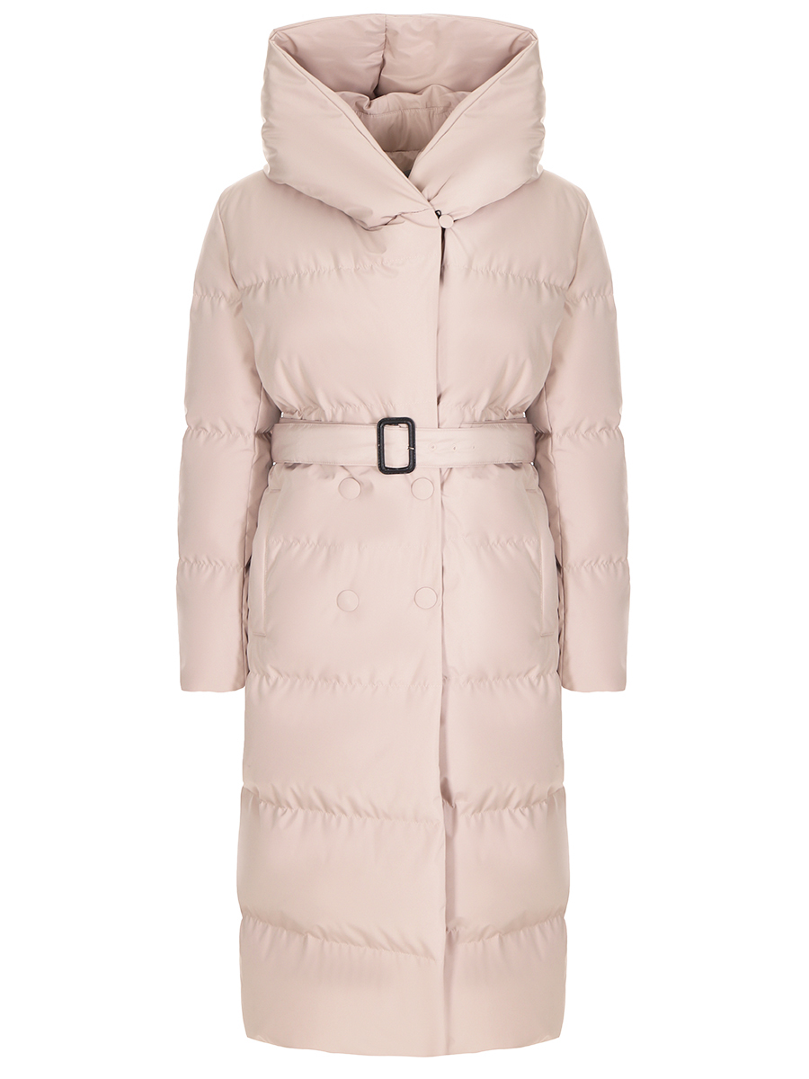 Пуховик двубортный ADRIANO BARONI FR423 GIADA BEIGE
