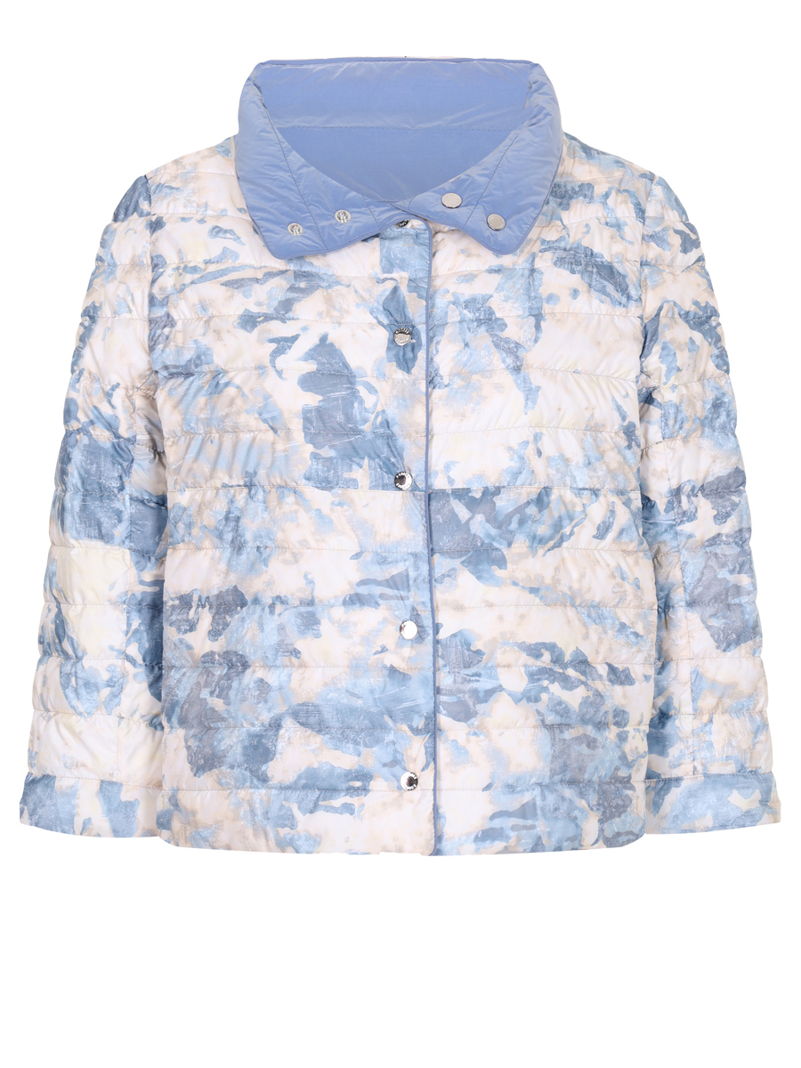 Пуховик двусторонний MOORER MODPI100124 CINDY DENIM