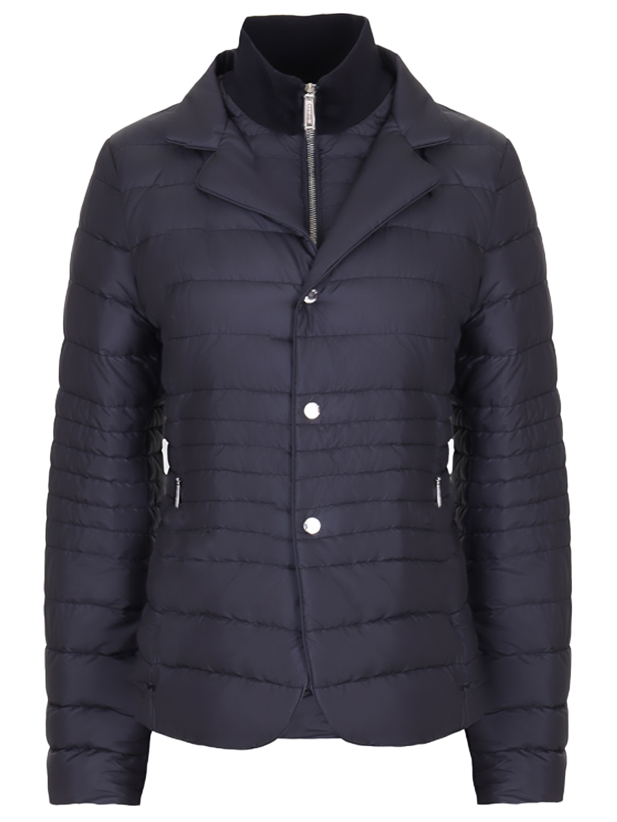 Пуховик стеганый MOORER MODPI100126TEPA036 SHIRLEY DARK BLU
