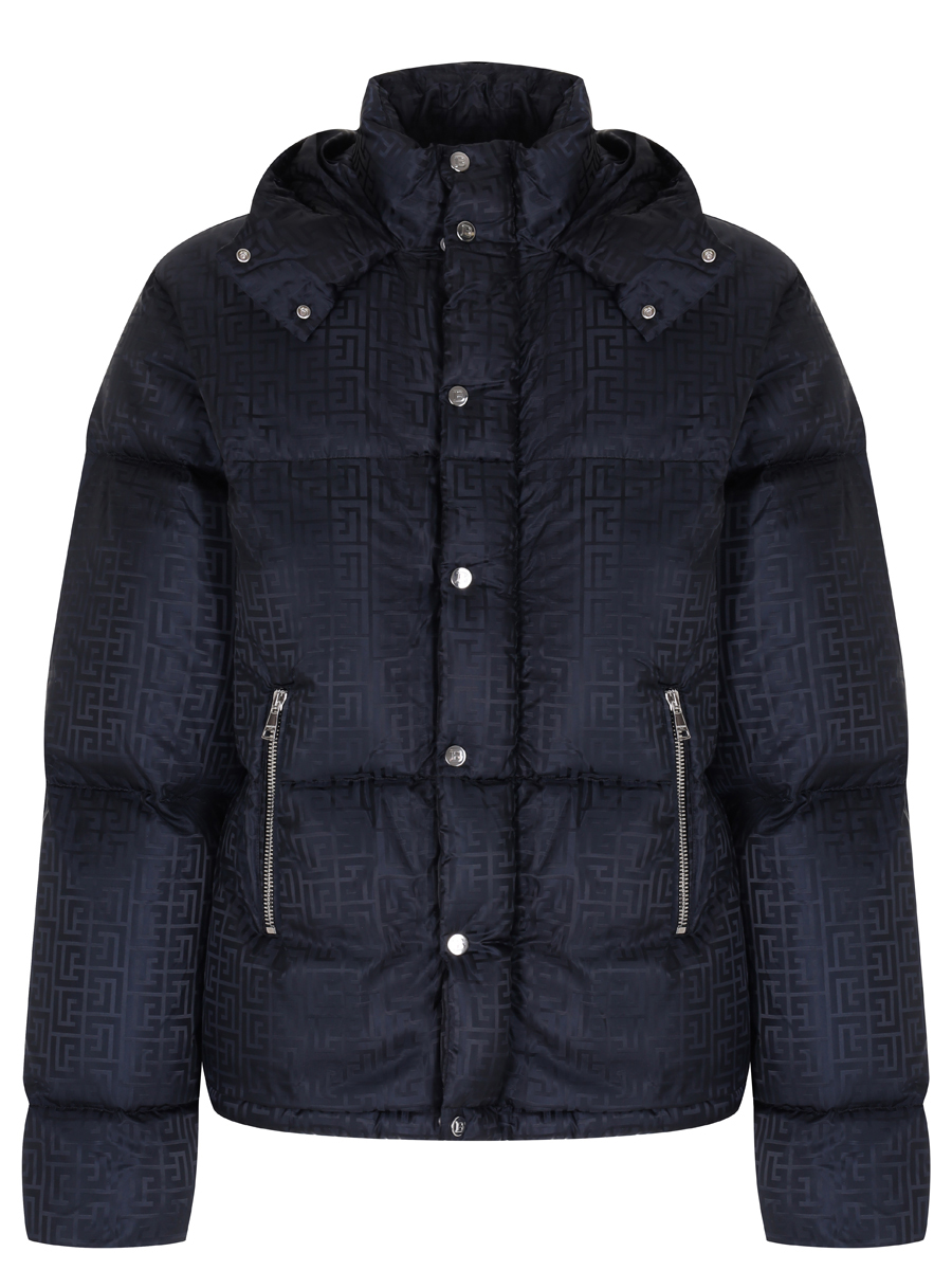 Пуховик стеганый BALMAIN BH1TP035XB11/EAP