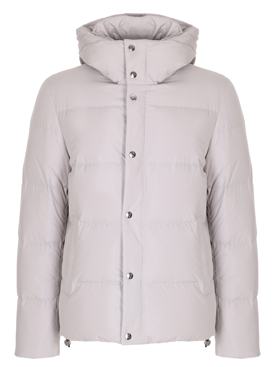 Пуховик стеганый MONTECORE F07MUCX742-268-91-PEARL GREY Светло