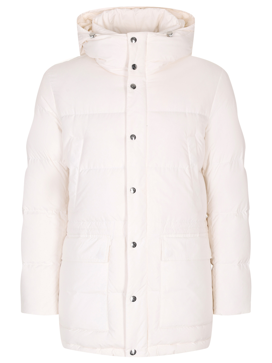 Пуховик стеганый MONTECORE F07MUCX824-268-02-IVORY