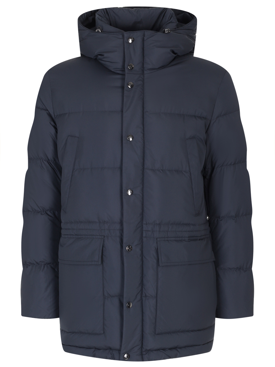 Пуховик стеганый MONTECORE F07MUCX824-268-89-DARK BLUE Темно