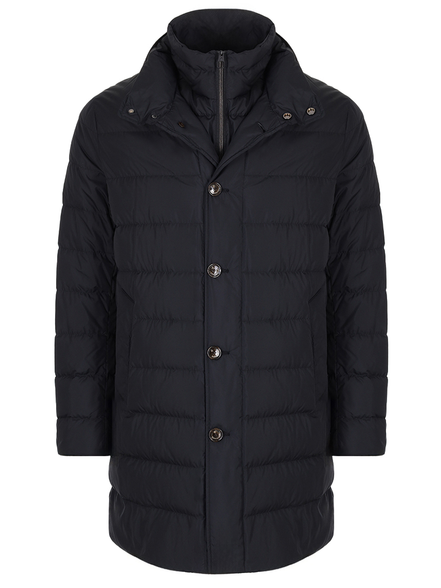 Пуховик стеганый MONTECORE F07MUCX505-268-99-BLACK