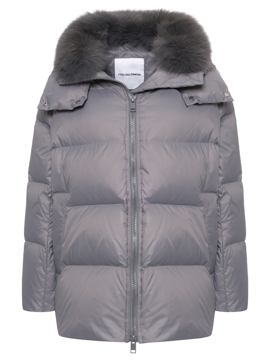 Пуховик стеганый YVES SALOMON 26W24WFM01576DORD A9055