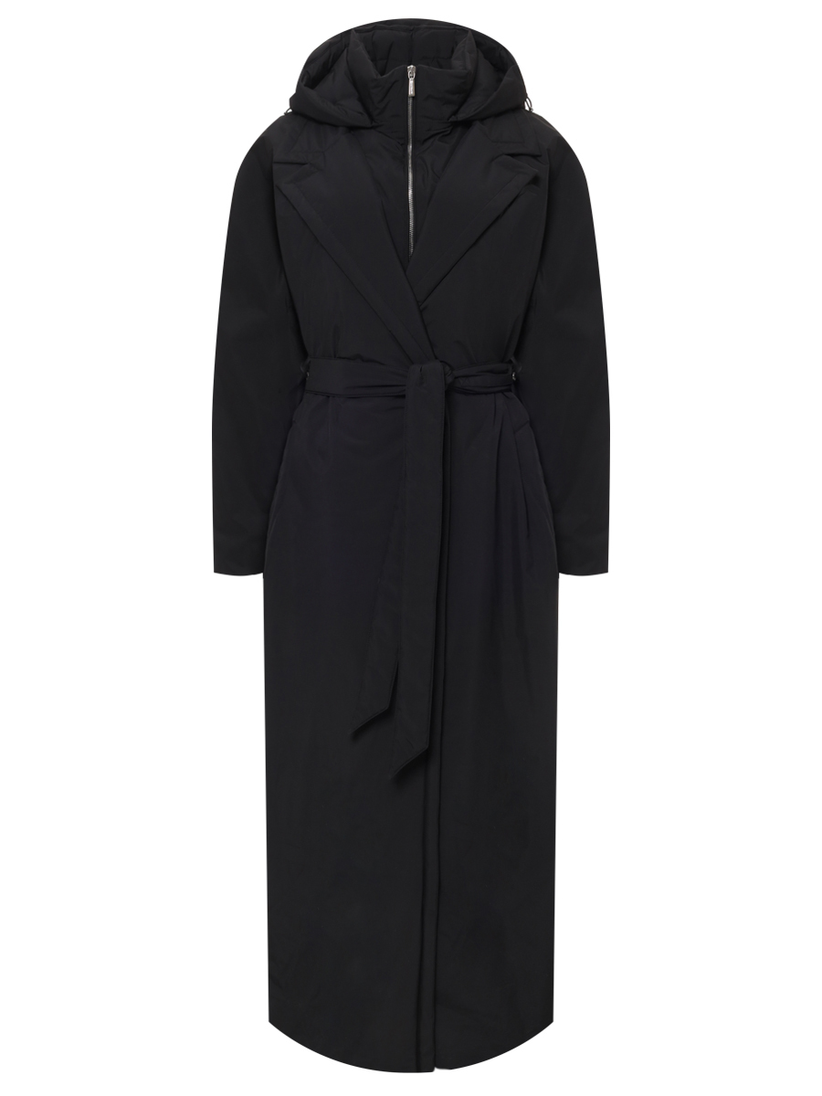 Пуховик однотонный MOORER CAMELY-MODGI100997 NERO