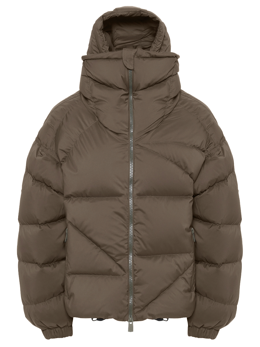 Пуховик стеганый BACON BACPIGIA598 BAC086 DARK OLIVE