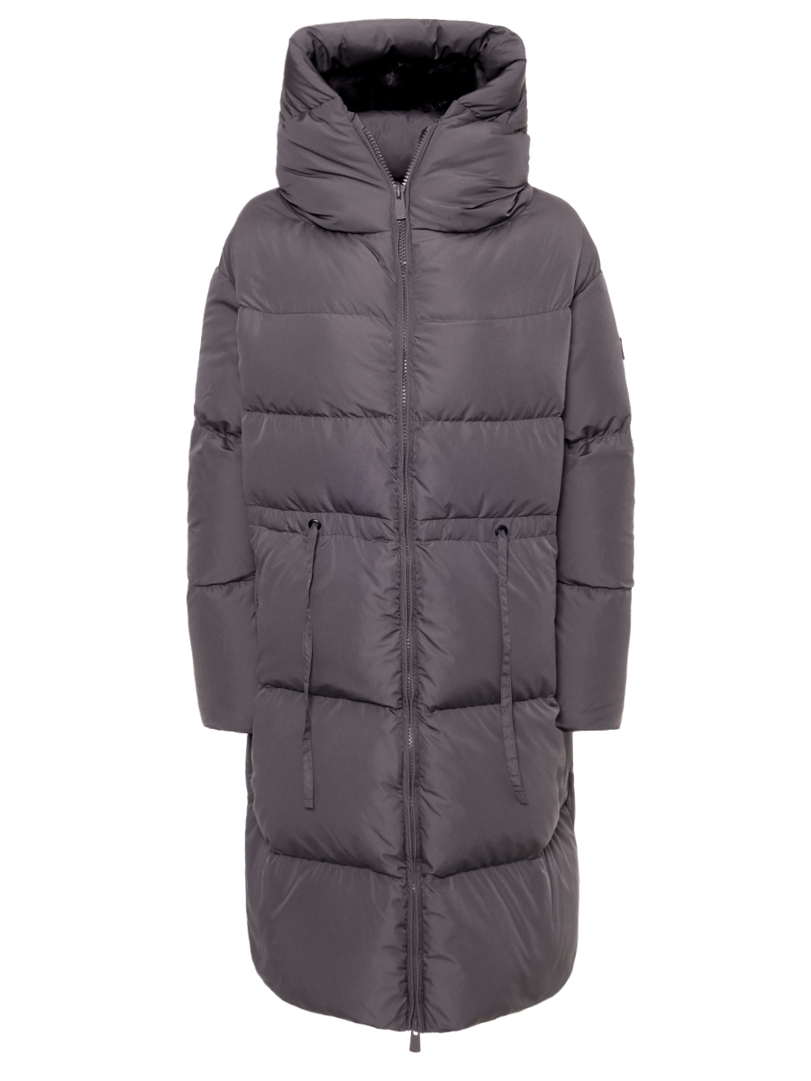 Пуховик стеганый BACON BACPIGIA600 BAC078 DARK GREY Темно -