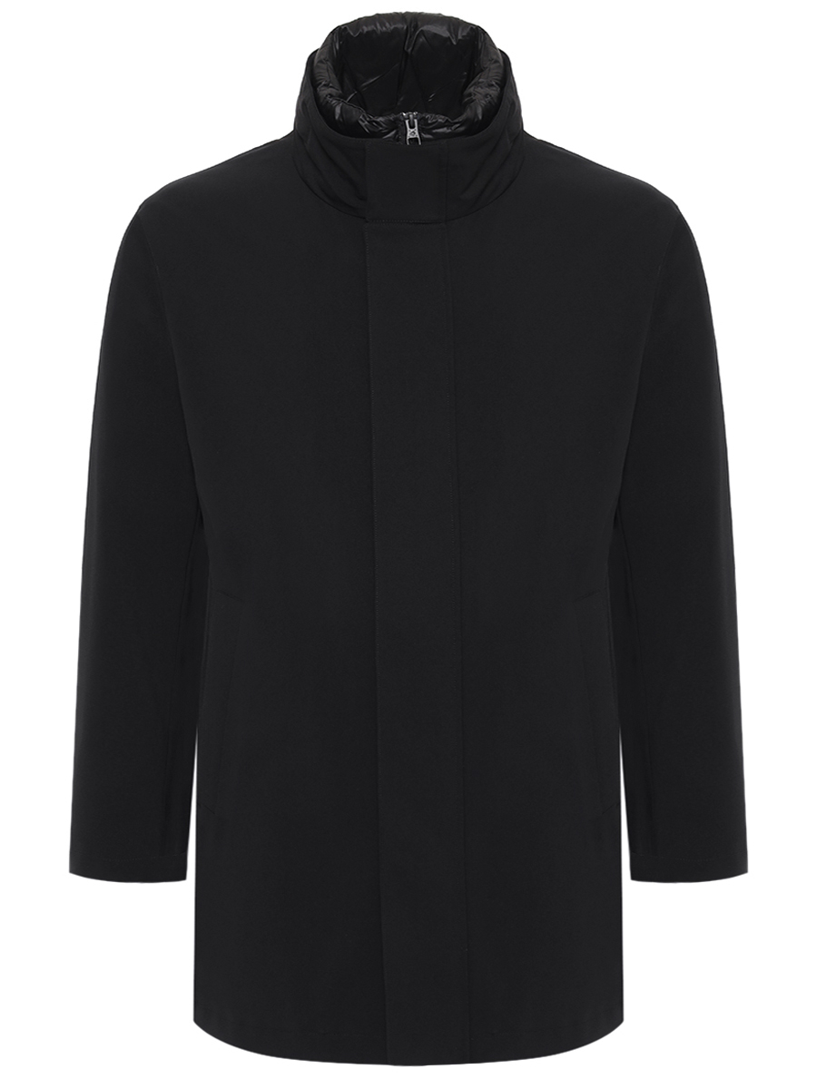 Пуховик однотонный MONTECORE F09MUCX914-185-99-BLACK