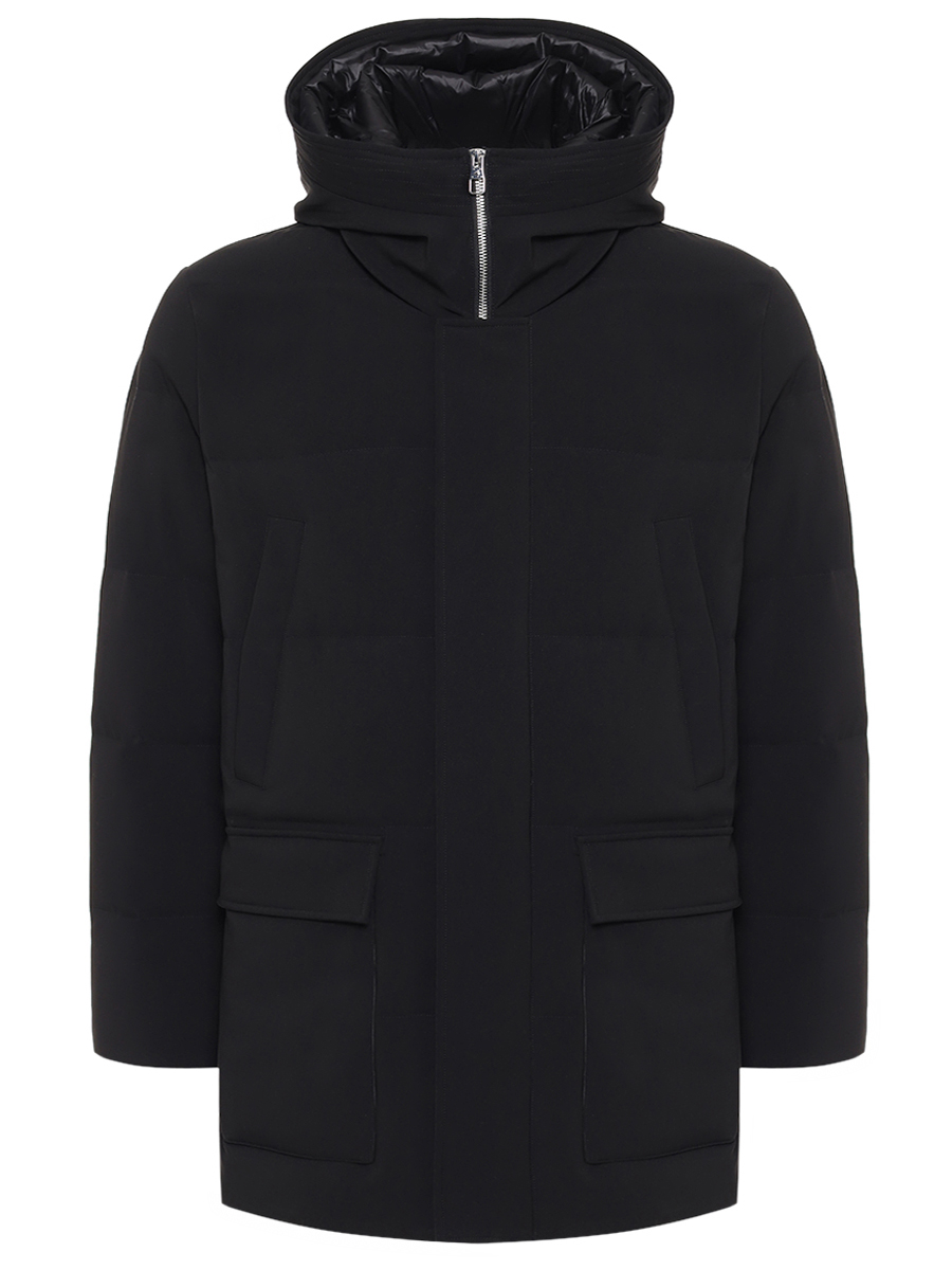Пуховик стеганый MONTECORE F09MUCX738-185-99-BLACK