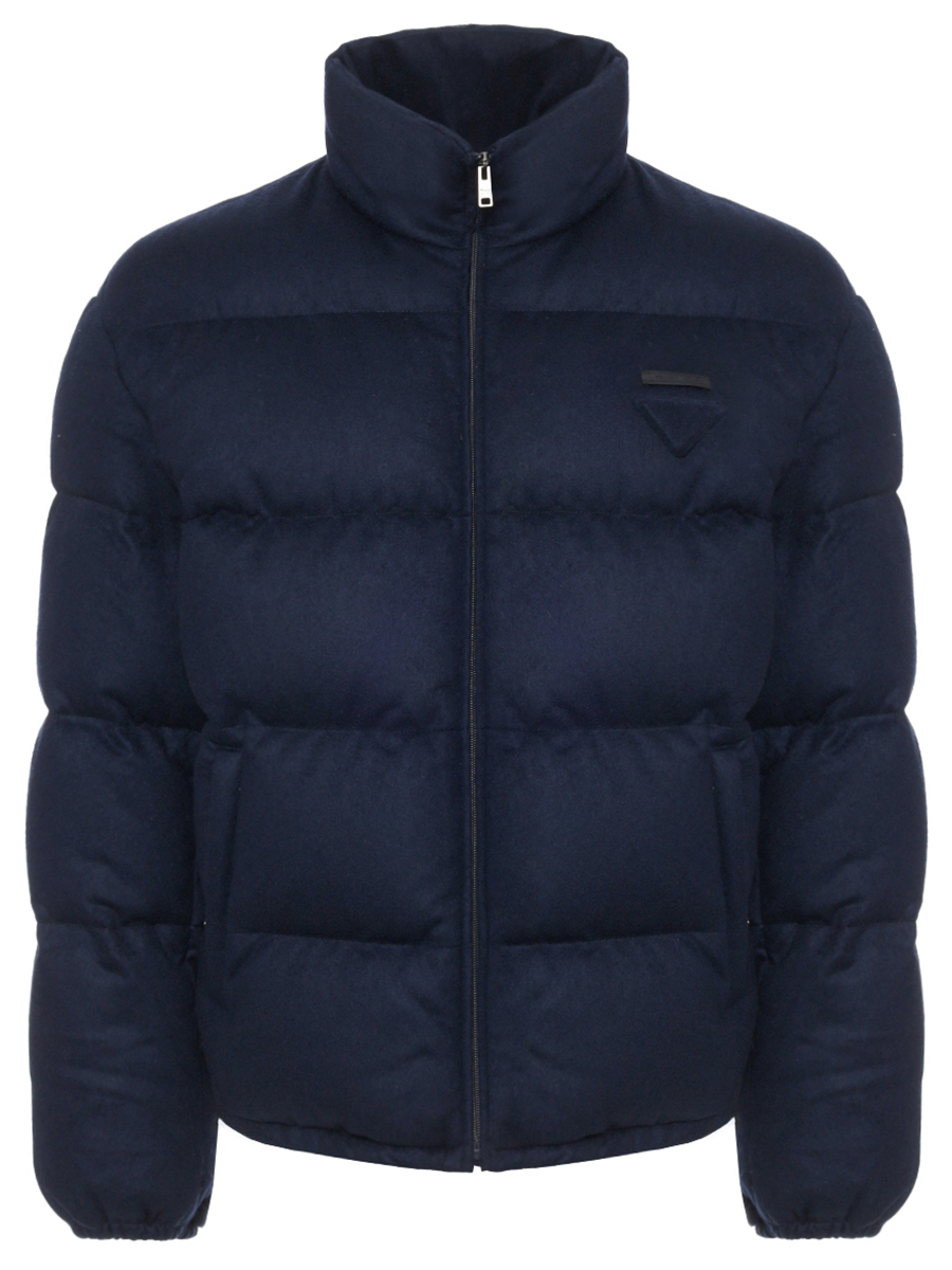 Пуховик из кашемира PRADA SGC921 17XT F0008