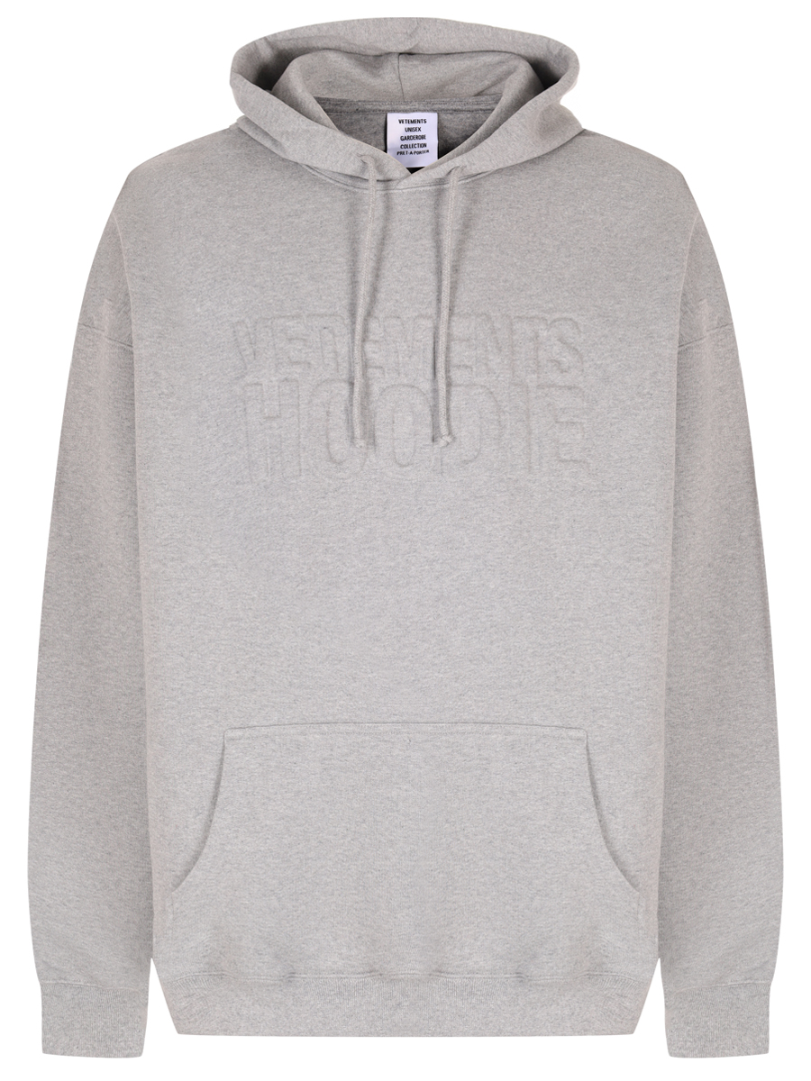 Худи хлопковое VETEMENTS UA65HD370G