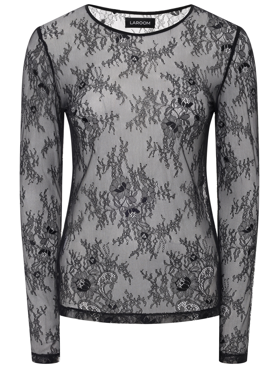 Блуза из гипюра LAROOM fw23-2008-1