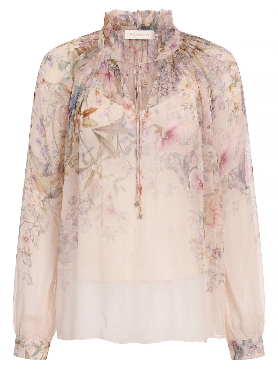 Блуза из вискозы ZIMMERMANN 0991TC261