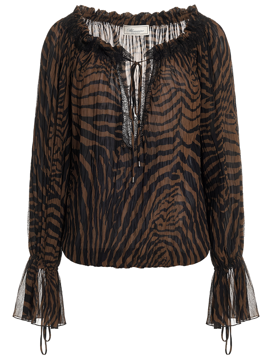 Блуза из вискозы BLUMARINE P622C440A