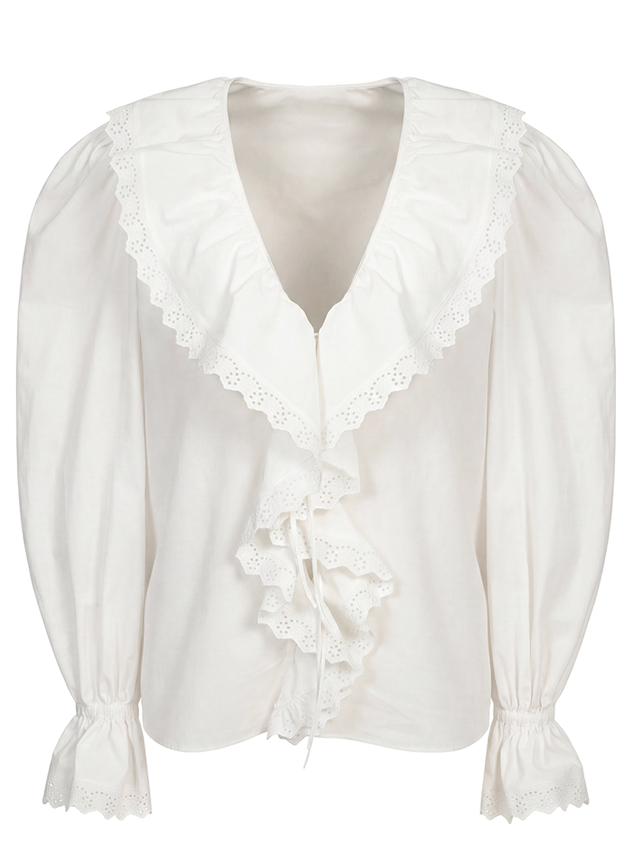 Блуза хлопковая ALBERTA FERRETTI 261U_0226-1642 0002